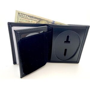 Perfect Fit Shield Wallets Los Angeles LAPD or Phoenix Oval Style Badge Wallet